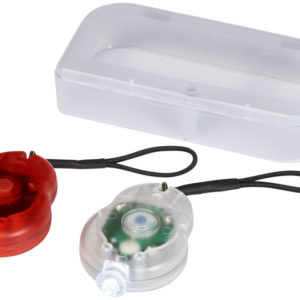Lampe vélo 2 pièces Zeta dans boîtier