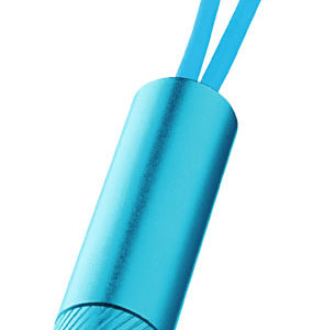 Porte-clés lumineux à LED Merga avec sangle luminescente