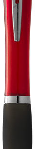 Stylo à bille Nash avec corps en couleur et grip noir