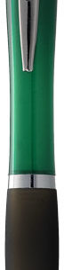 Stylo à bille Nash avec corps en couleur et grip noir