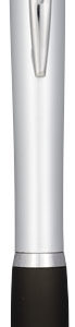 Stylo lumineux Nash avec corps argent? color? et antid?rapant
