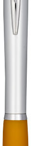Stylo lumineux Nash avec corps argent? color? et antid?rapant