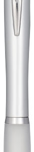 Stylo lumineux Nash avec corps argent? color? et antid?rapant