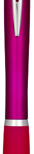 Stylo ? bille lumineux Nash avec corps color? et poign?e color?e