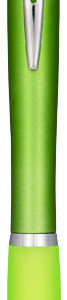 Stylo ? bille lumineux Nash avec corps color? et poign?e color?e