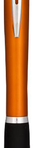 Stylo ? bille lumineux Nash avec corps color? et poign?e noire
