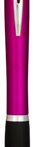 Stylo ? bille lumineux Nash avec corps color? et poign?e noire