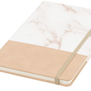 Cahier A5 marbr? ? deux tons