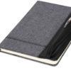 Cahier A5 chin? avec c?t? ? l'aspect en cuir