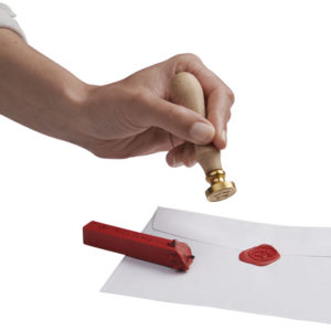 Set pour cacheter les lettres