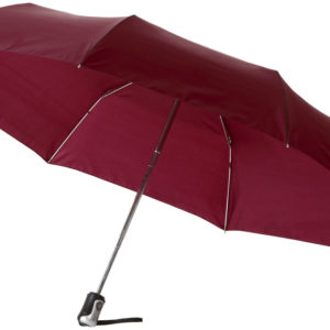 Parapluie 21.5" 3 sections ouverture fermeture automatique Alex