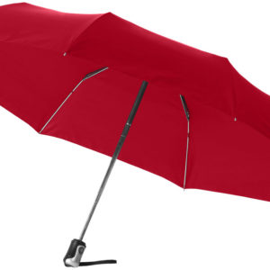 Parapluie 21.5" 3 sections ouverture fermeture automatique Alex
