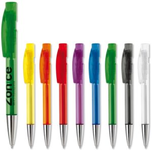 Stylo bille Wega Transparent Metal Tip