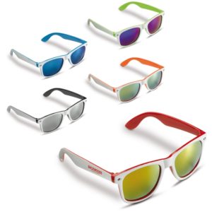 Lunettes de soleil bi-couleur