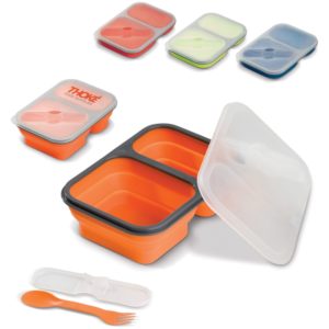 Boîte à lunch pliable silicone