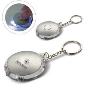 Porte-clés lampe rond