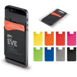 Porte-carte smartphone silicone