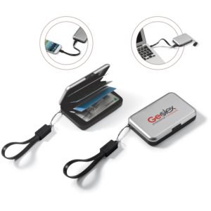 Porte-cartes powerbank