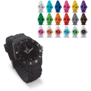 Montre fashion silicone