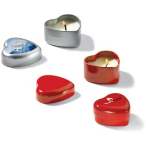 Bougie parfumée coeur
