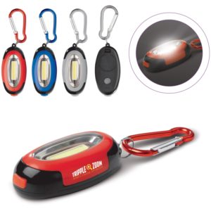 Porte-clés avec lampe COB