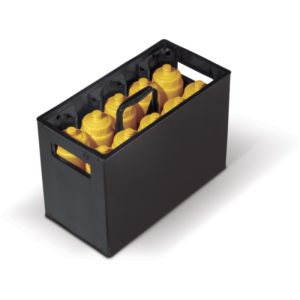 Caisse pour gourdes