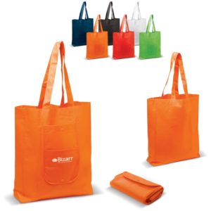 Sac shopping non-tissé pliable
