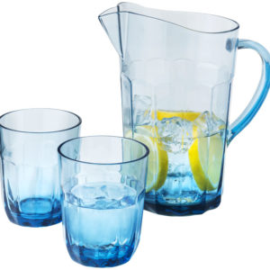 Carafe avec 2 verres