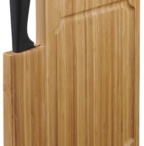 Planche ? d?couper en bambou avec couteau