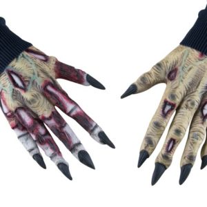 Mains de zombie - latex - adulte - la paire