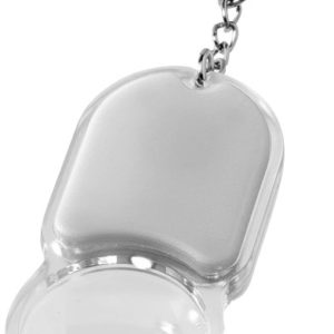 Porte-cl?s torche et loupe Zoomy