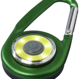 Mousqueton avec lampe COB Eye