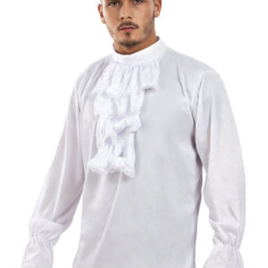 Chemise blanche ‡ jabot - taille unique