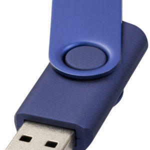 Cl? USB M?tallique rotative 2Go