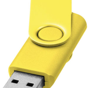 Cl? USB M?tallique rotative 2Go