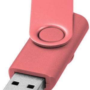 Cl? USB M?tallique rotative 2Go