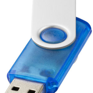Cl? USB Rotative translucide 4 Go