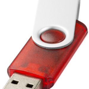Cl? USB Rotative translucide 4 Go