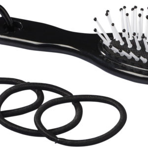 Brosse ? cheveux avec ?lastiques