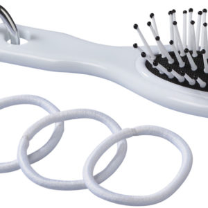 Brosse ? cheveux avec ?lastiques