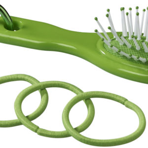 Brosse ? cheveux avec ?lastiques