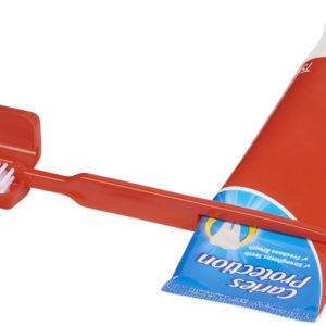 Brosse ? dents avec distributeur de dentifrice Dana