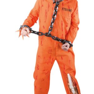 Costume adulte prisonnier zombie - taille unique