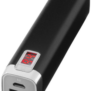 Chargeur Jolt avec affichage num?rique de puissance de 2200 mAh