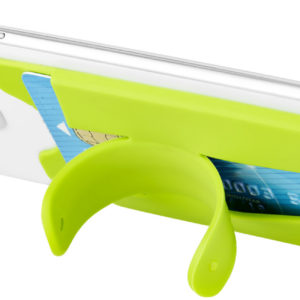 Porte-cartes en silicone avec support