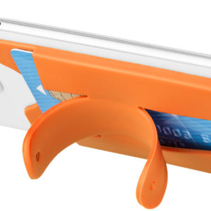 Porte-cartes en silicone avec support