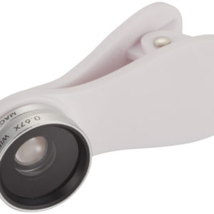 Lentilles grand angle macro avec clip