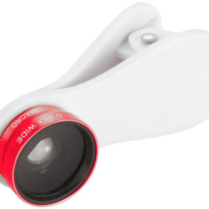 Lentilles grand angle macro avec clip