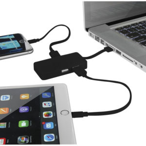 Hub USB avec cable dual