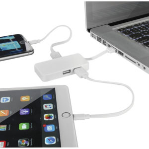 Hub USB avec cable dual